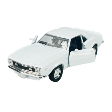 WELLY OLD TIMER 1968 CHEVROLET CAMARO Z28 WHITE 1:34 NEW METAL MODEL
