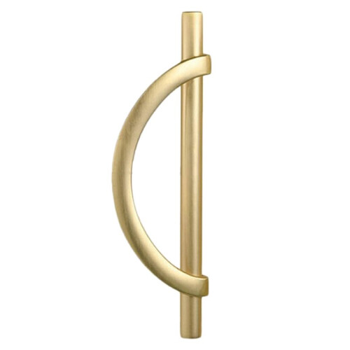 8Pcs Gold Cabinet Pulls Drawer Pulls Half Moon Shape Cabinet Pulls Drawer Dresser Handles Kitchen Cupboard Handles A 1