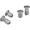 2X 860200525 Ski Grip Rivet Kit for ,  Skis Ski Snowboard Replacement Accessories 2