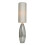Litecraft Rita Ripple Glass Floor Lamp - Smoke 1