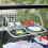 Foldable Storage Hanger Balcony Hanger for Socks and Shoes Multi-Function Towel Rack 5