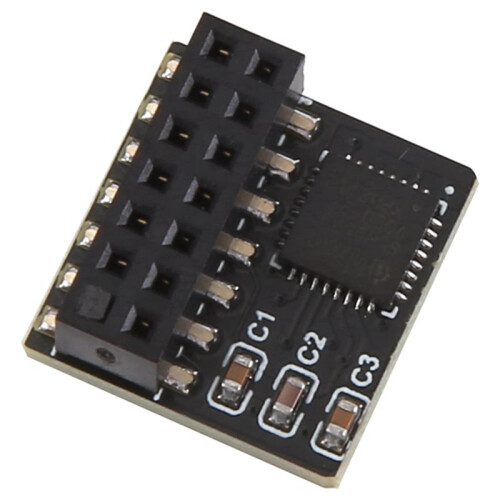 2X TPM Security Module TPM2.0 for  TPM SPI Parallel Trusted Platform Module Multi-Function Portable Module 1