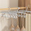 Plastic Sling Hanger Multifunctional Underwear Vest Storage Artifact Dormitory Hook Wave Drying Rack 6