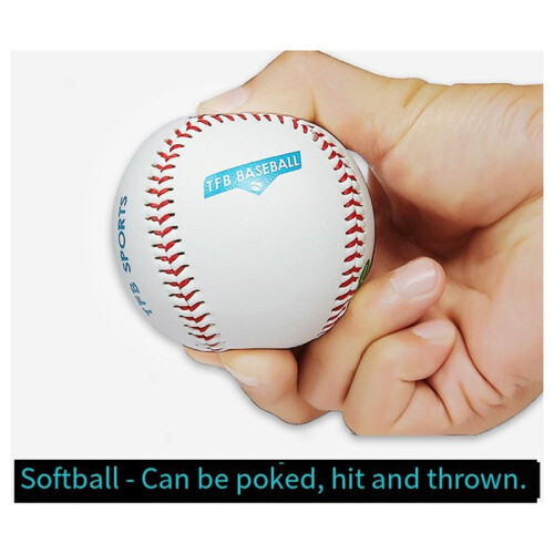9 Inch Competition Training Baseball with Finger Placement Markers Games Practice Baseball Training Aid 2