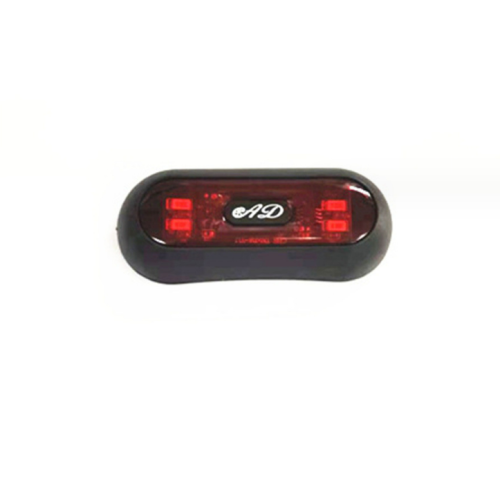 Helmet Night Light,Universal LED Helmet Taillight USB Rechargeable(Black)