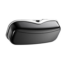 Étui à lunettes de voiture à pression, étui à lunettes de soleil pour voiture