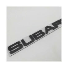 (Subaru noire) 1 emblème autocollant 3D en métal pour aile, aile, côté, coffre arrière, accessoire auto