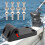1023 Opklapbare montagebeugel Lichtgewicht downrigger Vaste 4
