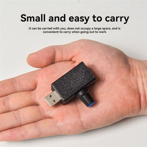 5V USB Fan Speed Controller Voltage Regulation Module Motor Speed Controller USB-A Interface DIY Heatsink Control 2