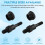 Hand Rivet Nut Riveter Tool Part Threaded Mandrel Replacement for Hand Nut Rivet SAE 1/4-20 2 Pack 5