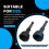 2Pcs Tungsten Carbide Deburring External Chamfer Tool 1/8in-3/4in(3mm-20mm), Deburring Chamfering Drill Bit(Black+) 3