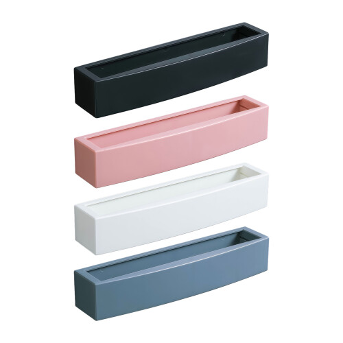 Wall Mounted Hanging Shoe Rack Perfect For Small-Pink 1