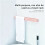 Plastic wandgemonteerd schoenenrek Ruimtebesparende-Wit 9