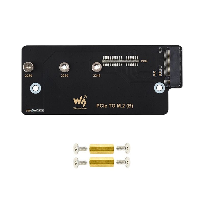 Waveshare PCIe zu M.2 NVMe SSD-Adapterkarte für Raspberry Pi Compute ...