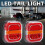 Pair High Brightness LED Trailer Tail Lights with-1 5