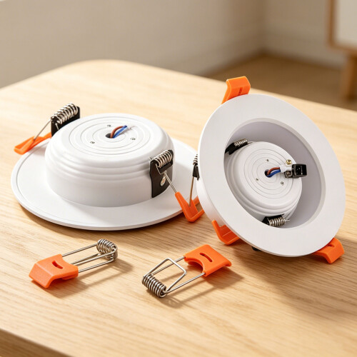 Plastic Light Fixture Clamps  for Ceiling Lamps Downlight Panel 1