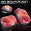 Pair High Brightness LED Trailer Tail Lights with-1 8