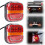 Pair High Brightness LED Trailer Tail Lights with-1 10