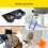 Plastic Light Fixture Clamps  for Ceiling Lamps Downlight Panel 10