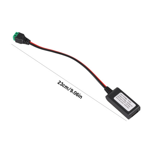 2Pin-terminals naar USB A-converterkabel Snoerdraad Ondersteunt 2
