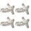 Space Saving Standing Bath Rack Holder For Infants-Simple brown 2