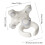Space Saving Standing Bath Rack Holder For Infants-Simple brown 4