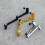 Adjustable Baits Tray Holder with 17Mm Hole Foldable-Silver 9