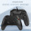 Ergonomic Shock Resistant Gaming Controller With Linear-Black 2