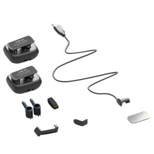 2x800mAh Tragbare Batterie Brillen Ladegerät Reisefreundliches Design Stromversorgung Zubehör für für Meta Glasses