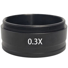 0.3X 0.5X 0.7X 2.0X Auxiliary Barlow Objective Lens M42mm Thread for 120X 180X 200X 300X 500X C-Mount Optical Lens A