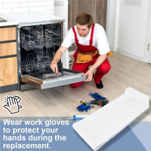 1 Pc Dishwasher Soundproof Blanket, Dishwasher Sound Insulation 205x45x1cm Dishwasher Blanket, for Household Appliances