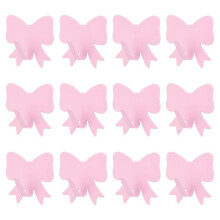 12 Pcs Wall Hooks Knot Decorative Door Hanger Self Adhesive Wall Mounted Key Rack Cute Towel Bag Hooks for Home Kitchen