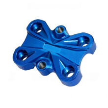 Blocco di Fissaggio Manubrio CNC Accessori per Moto Espandibili per ADV160 ADV150 ADV350 750 Blu