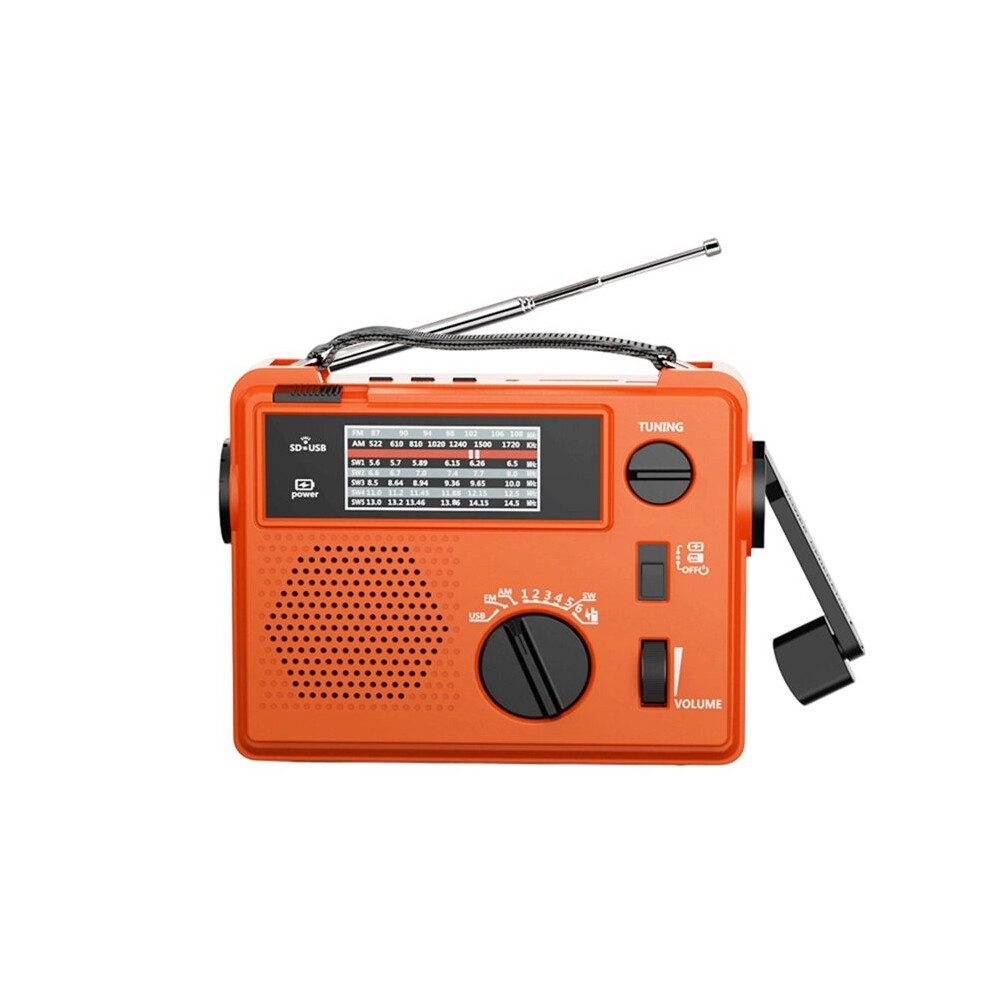 Portable Am Fm Radio With Best Reception Ac Battery Operated Speaker Large Tuning Knob Earphone 6033495074304
