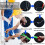 10M 33Ft Fish Tape Cable Puller Kit 4.5Mm PET Electrical Cable Puller Through Wall Wire Guide Device Threader 6