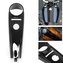 Copertura del Pannello del Cruscotto del Serbatoio del Carburante Della Motocicletta per Fat Boy Softail Night Train FLST FXS FXCW 2000-2017