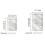 Ceramic Storage Tray Nordic Style Rectangular Marble Pattern Practical Decoration Jewelry Display Tray,Gray Large 7