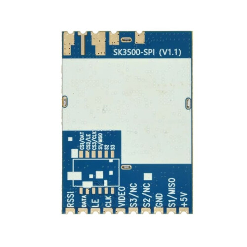 SK3500-SPI(V1.1)3.3G VRX Module Wireless Analog SPI VRX Receiver Open Source for FPV RC DIY Drone