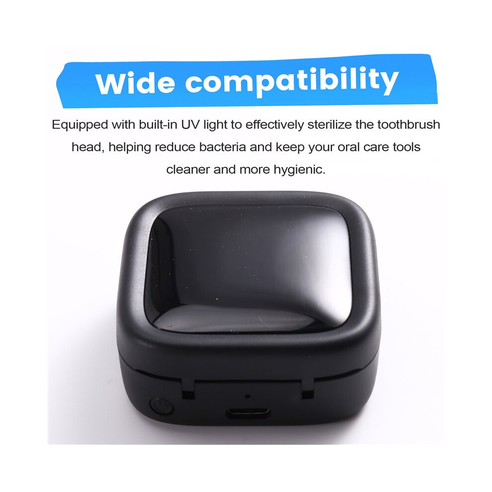 Light Portable Uv Toothbrush Sterilizer Case With Induction And Charge Display,Travel Toothbrush Sanitizer Box