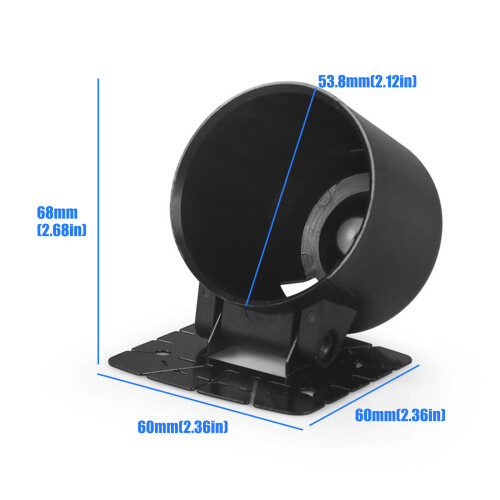 Rotating 52mm Display Cup Black Polymer Mount For Monitoring 2