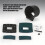 Rotating 52mm Display Cup Black Polymer Mount For Monitoring 6