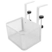 Kabelorganizer voor op Het Bureau, Clip-, Klein Wit Klemmandje voor Het Opbergen van Opladers en Afstandsbedieningen
