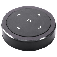 MultimÉDia De TÉLÉPhone Portable De Voiture Sans Fil RÉGulateur De TÉLÉCommande De Volant Multifonction (Noir)