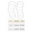 1 Pair Ergonomic Knee Support Sleeves Secures Fit-Apricot S 4
