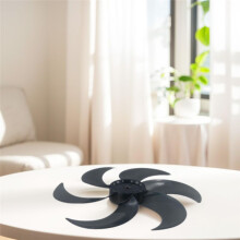 Pale per Ventilatore In Plastica con Copridado, Pale Universali per Ventilatori Silenziosi, Accessorio di Ricambio per Ventilatori A Piantana e da
