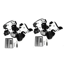 2X OA Knee Brace for Arthritis Ligament Medial Hinged Knee Support Osteoarthritis Knee Joint Pain Sports Unloading-Left