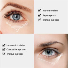 3X VEZE Nicotinamide Eyes Cream Dark Circles Remove Eye Bags Under Eye SéRum Hydratant Acide Contre les Poches Gel de Soin des Yeux