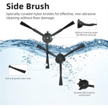 For Stone Q8 Max Cleaning Robot Accessories, Cleaning Robot Accessories, Main/ Brush, Filter Screen, Cloth, Dust Bag