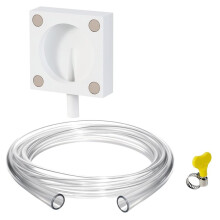 Kit di Drenaggio AC per Finestre Magnetico, Tubo di Condensato Trasparente da 12 Piedi con Morsetto, Adattatore Magnetico per Unità A Finestra e