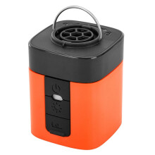 Pumpe für Aufblasbare Produkte mit 2600 MAh Batterie & Campinglicht, Ultra-Schnelle und  Elektrische Luftpumpe, Aufblasen und Entleeren
